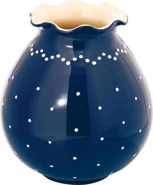 vase weiß Keramikvase „Spira“ – 10,5 x 20 cm Muster:3